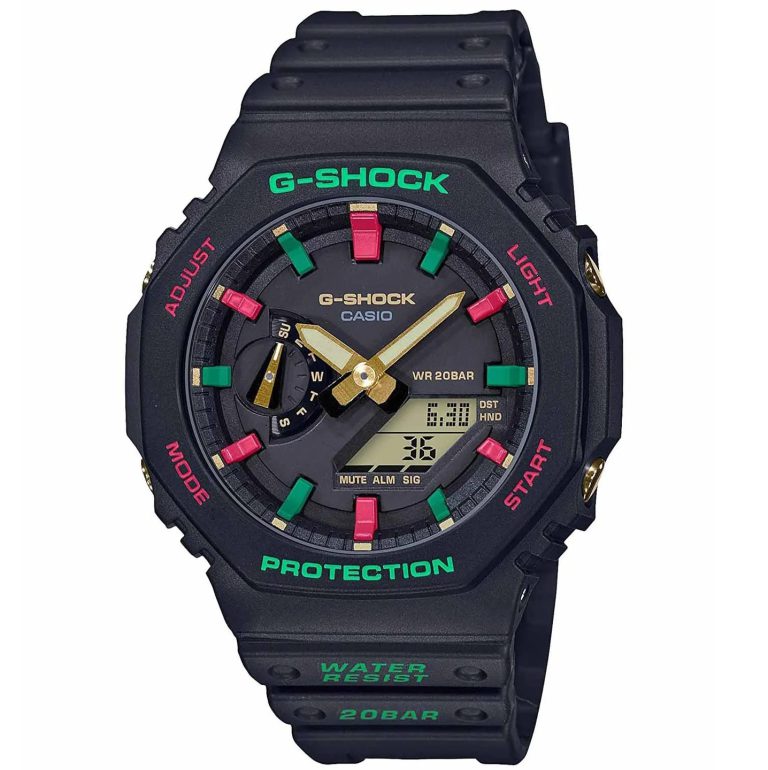 ساعت مچی مردانه کاسیو جی شاک مدل GA-2100TH-1A