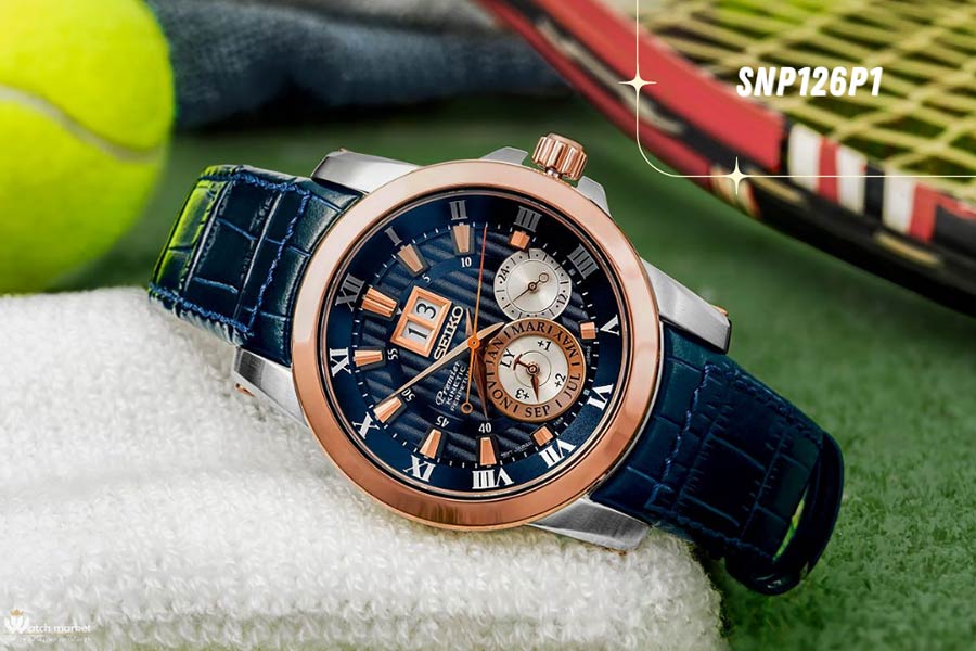 ساعت Seiko Premier Kinetic Perpetual SNP126P1