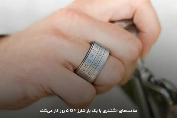 ویژگیهای ساعت انگشتری مردانه و زنانه